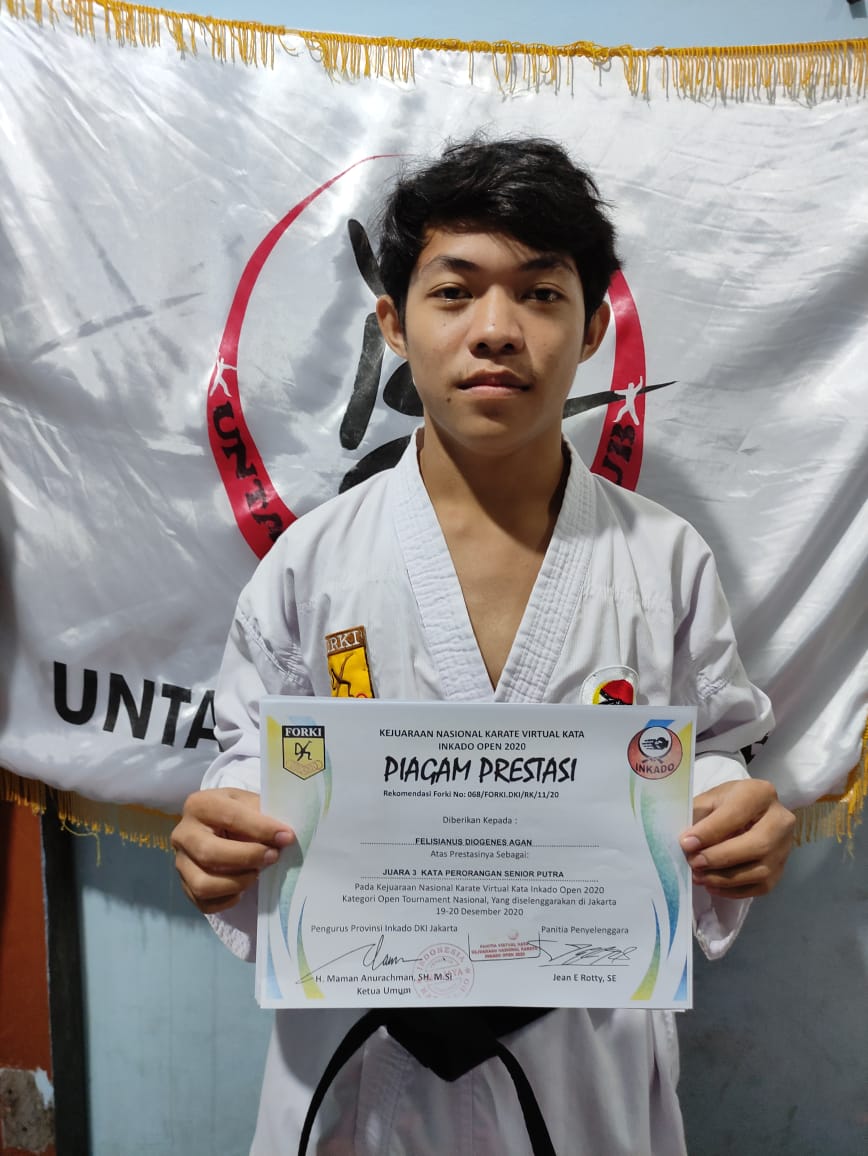 Kejuaraan Nasional Karate Virtual Kata Inkado Open 2020