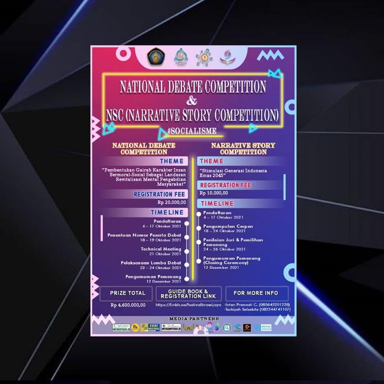 National Debate Competition Festival Brawijaya , Juara 1 – Simkatmawa Untan