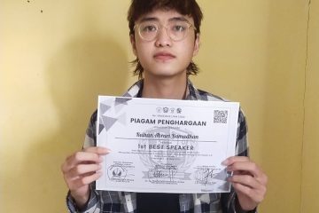 REIHAN ABRARI RAMADHAN RAIH 1ST BEST SPEAKER LOMBA DEBAT HUKUM 2022